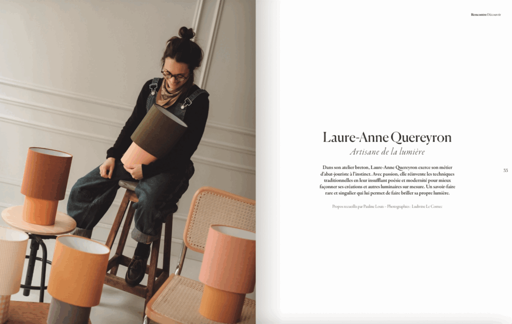 home magazine ludivine le cornec parution